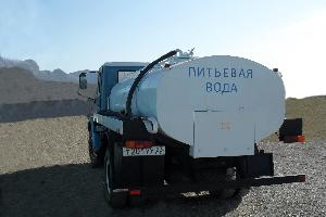 Доставка воды на дом водовозка в Новороссийске.  Город Новороссийск